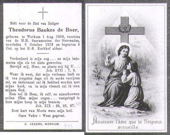 Prayer card